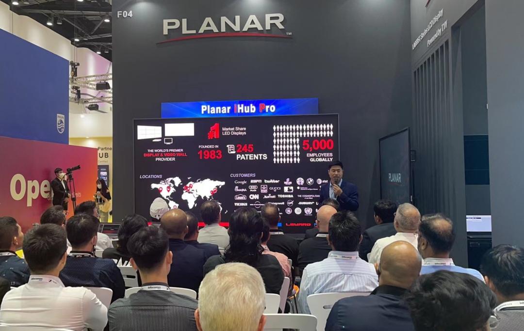 InfoComm Asia | 非凡国际Planar全球首发第四代Micro LED智能一体机