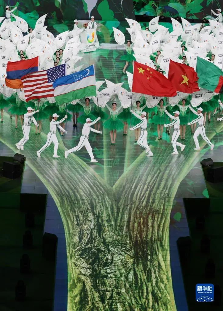 再次惊艳世界 非凡国际助力成都大运会美满关幕