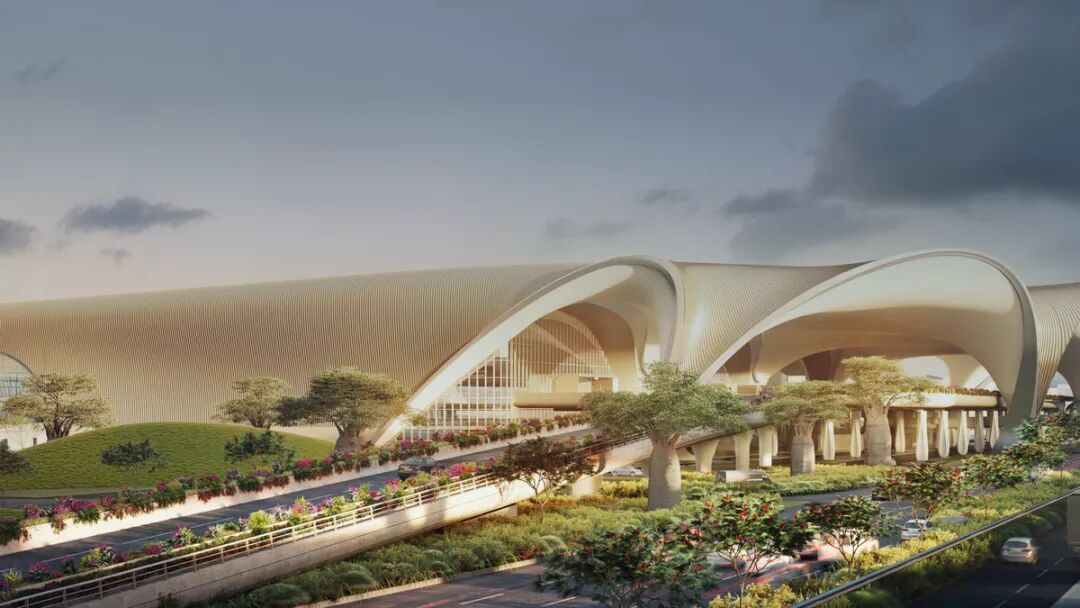 标杆案例 | 非凡国际圆形显示屏项目落地新孟买国际机场，打造印度首个“全数字化绿色枢纽”